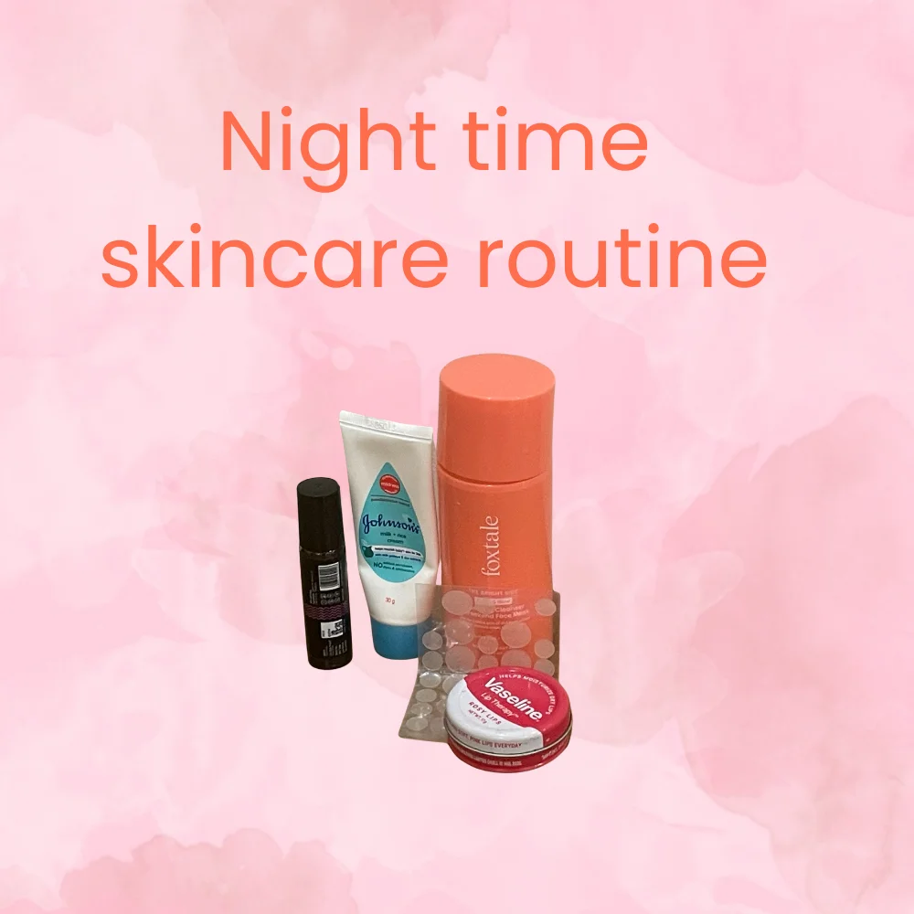 night skincare routine
